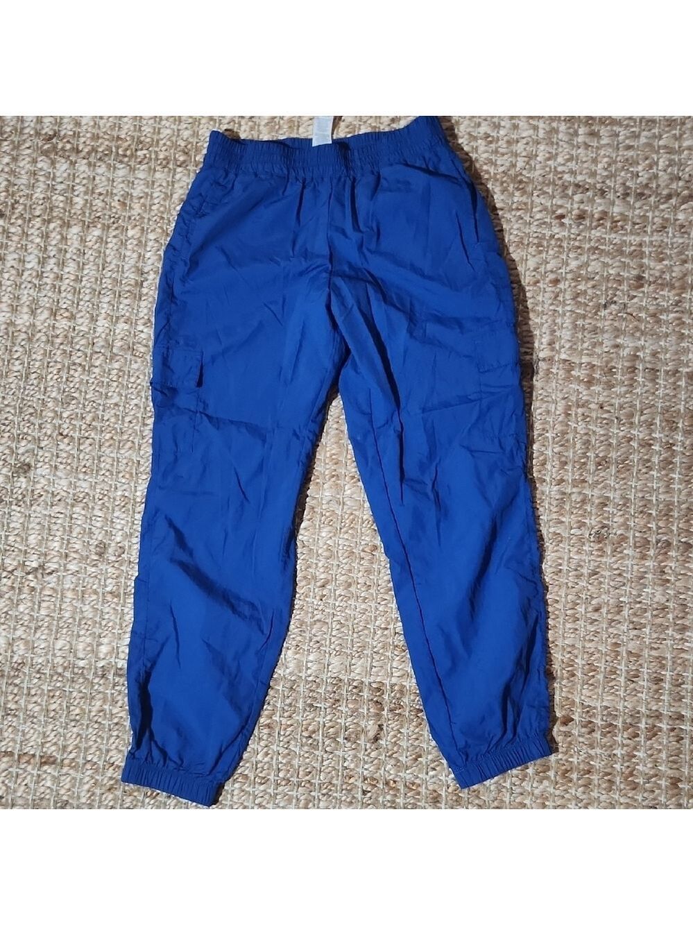 Reebok Kids Royal Blue Swishy Cargo Lighyweight Joggers